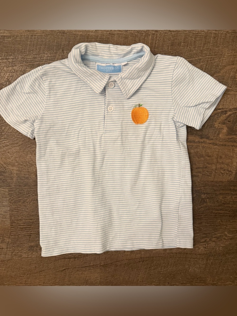Trotter Street Kids Pumpkin Polo
